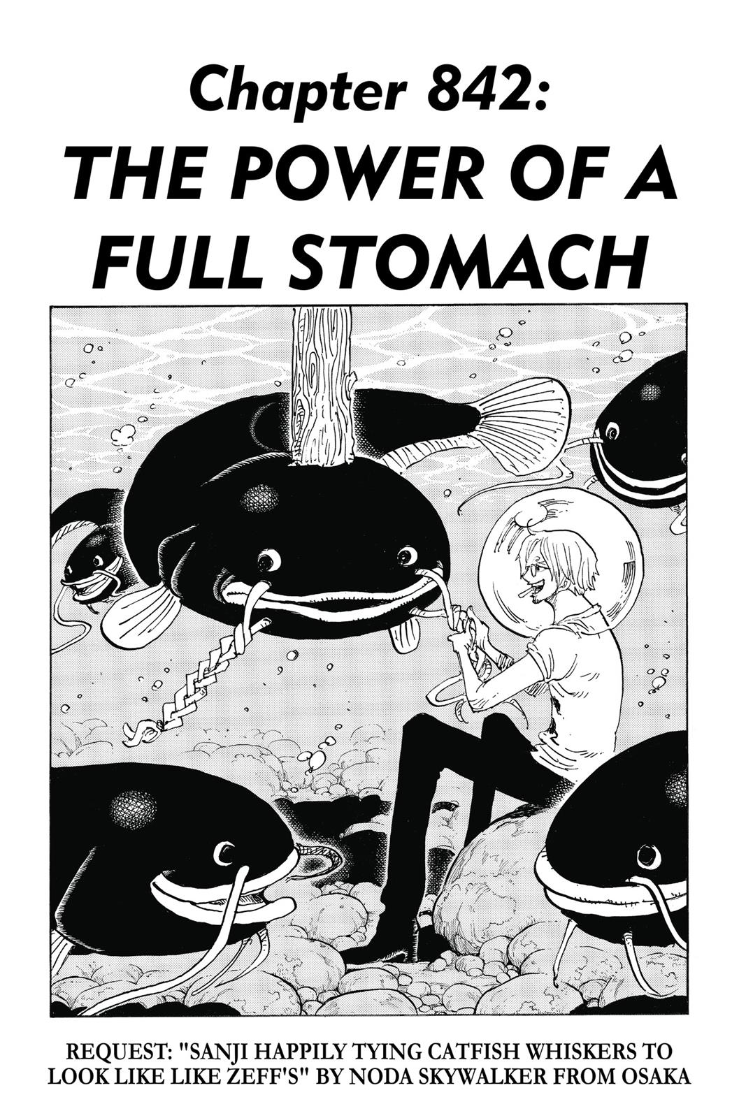 One Piece Manga Manga Chapter - 842 - image 1