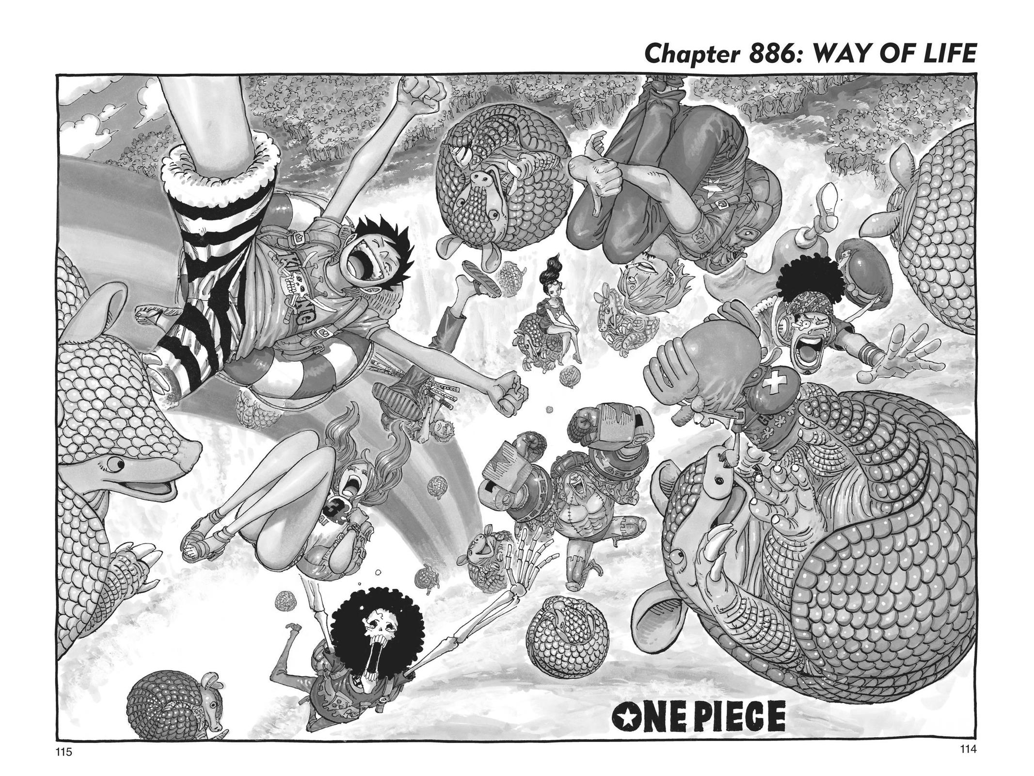 One Piece Manga Manga Chapter - 886 - image 1