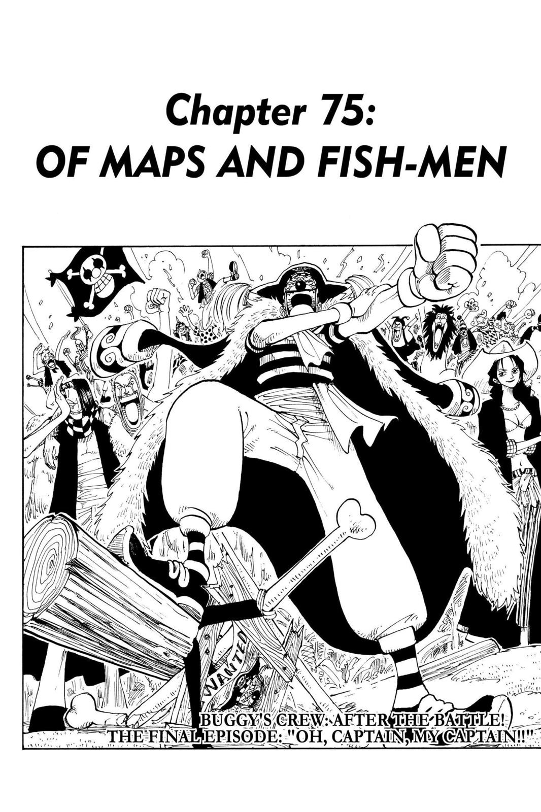 One Piece Manga Manga Chapter - 75 - image 1