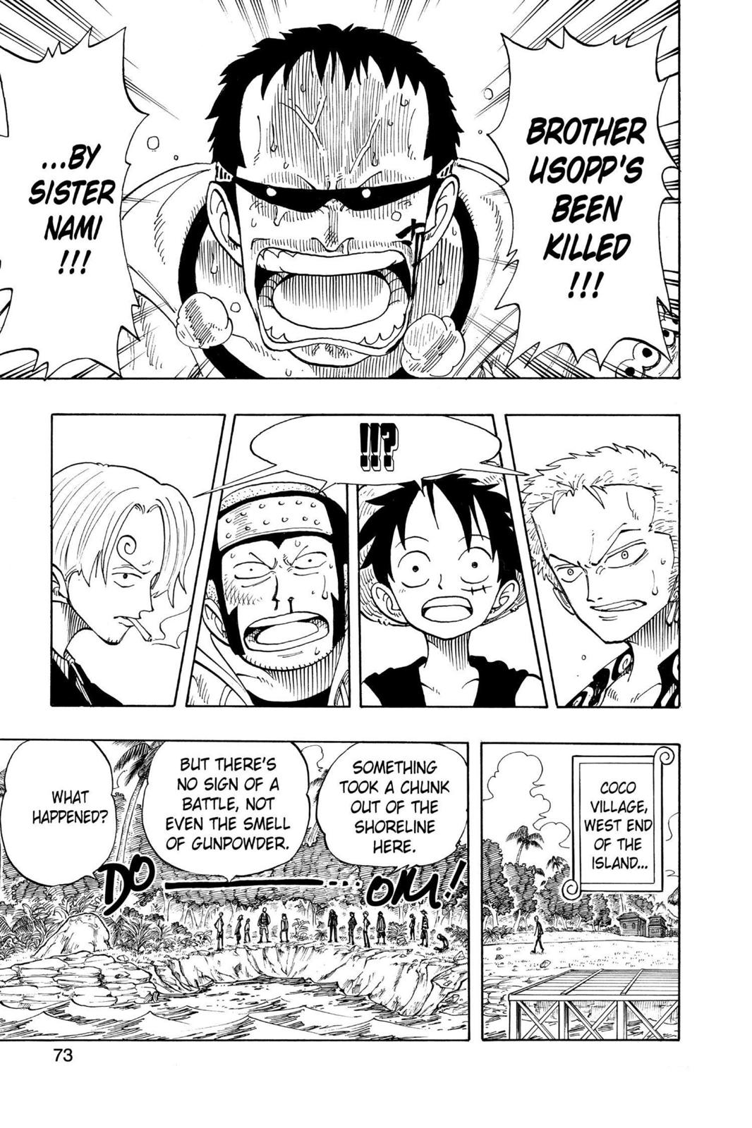 One Piece Manga Manga Chapter - 75 - image 7