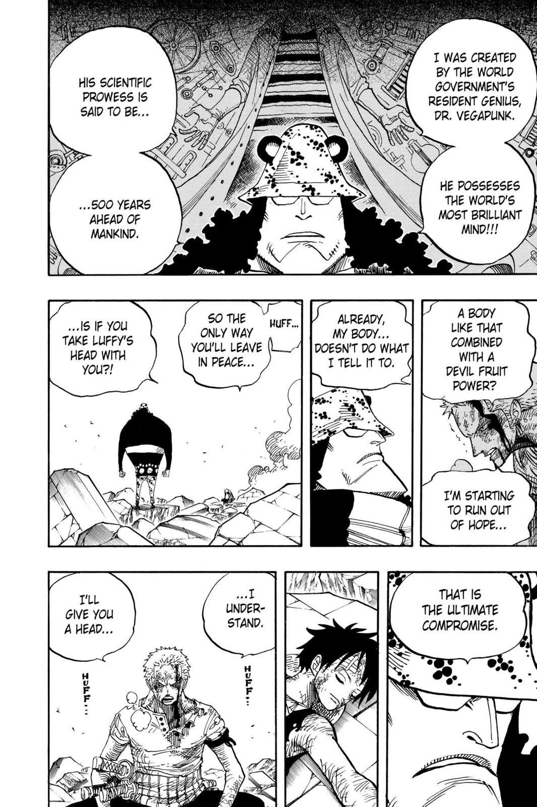 One Piece Manga Manga Chapter - 485 - image 10