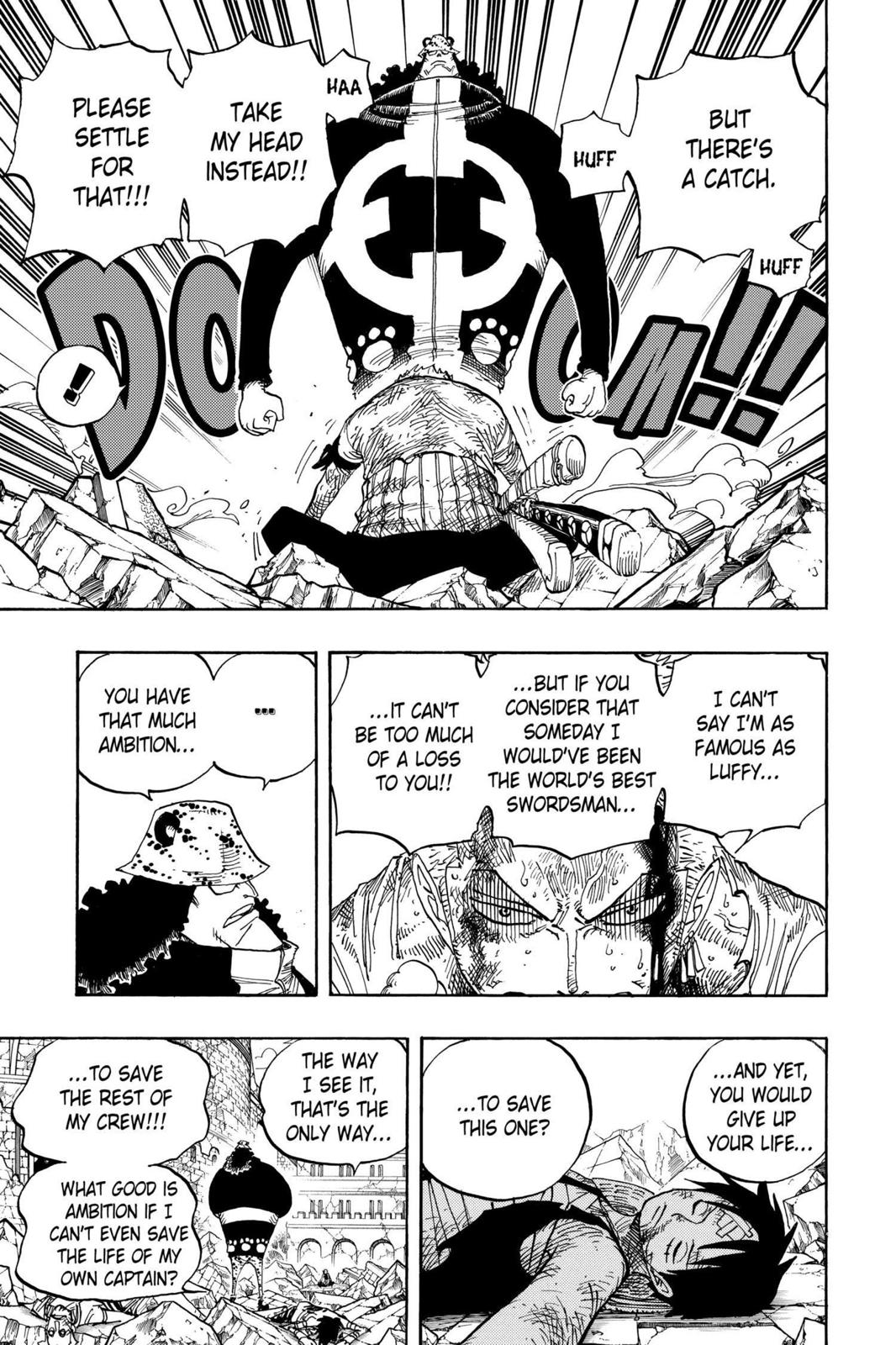 One Piece Manga Manga Chapter - 485 - image 11