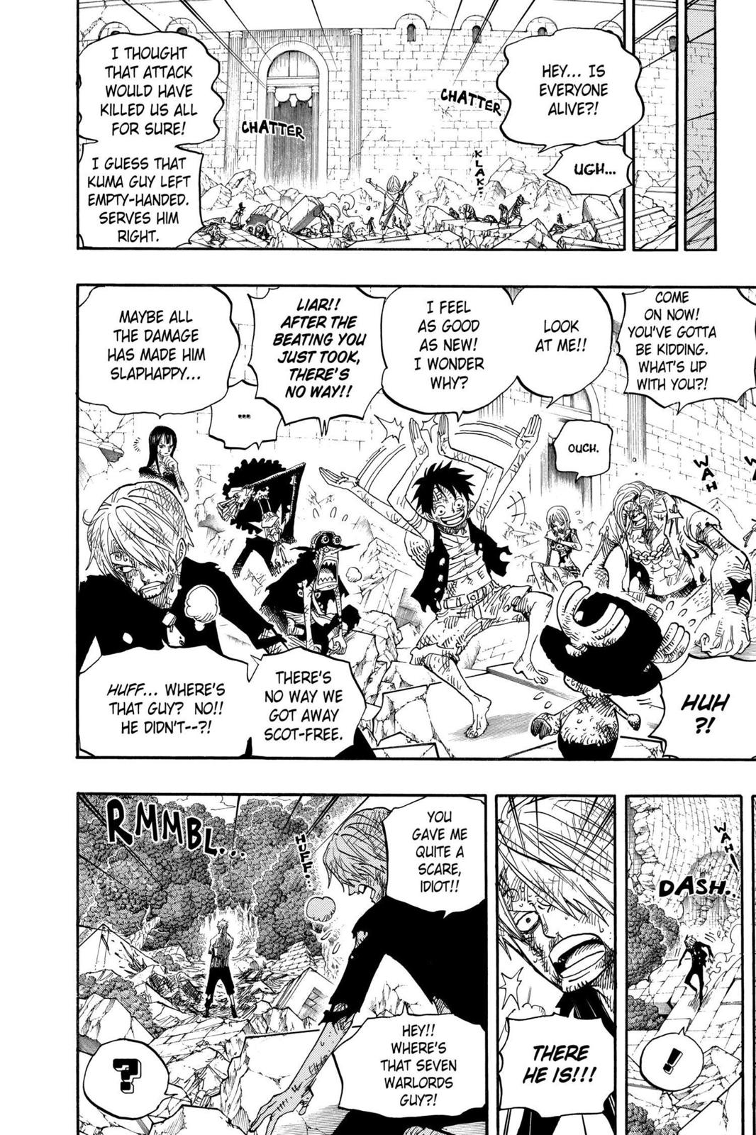 One Piece Manga Manga Chapter - 485 - image 18