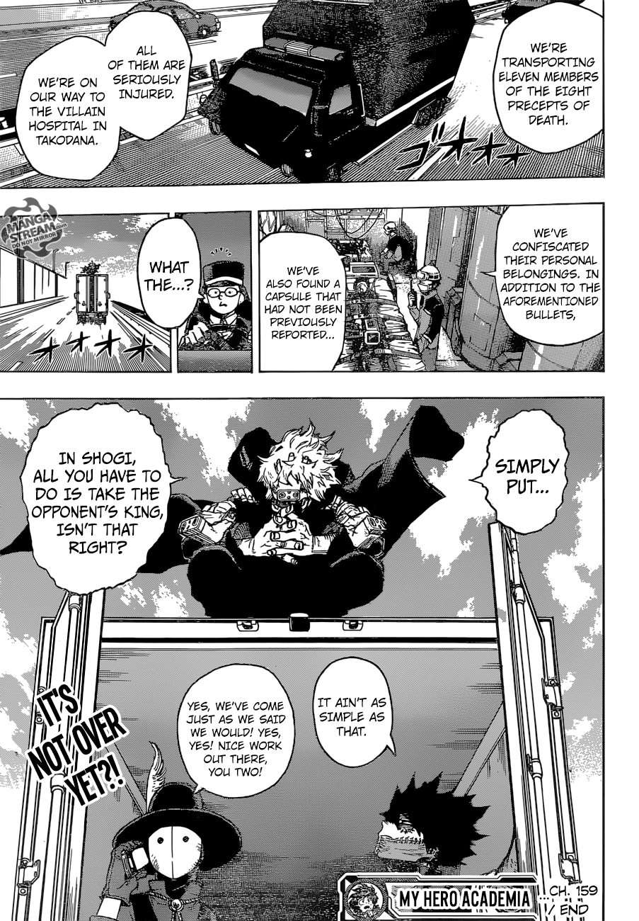My Hero Academia Manga Manga Chapter - 159 - image 19