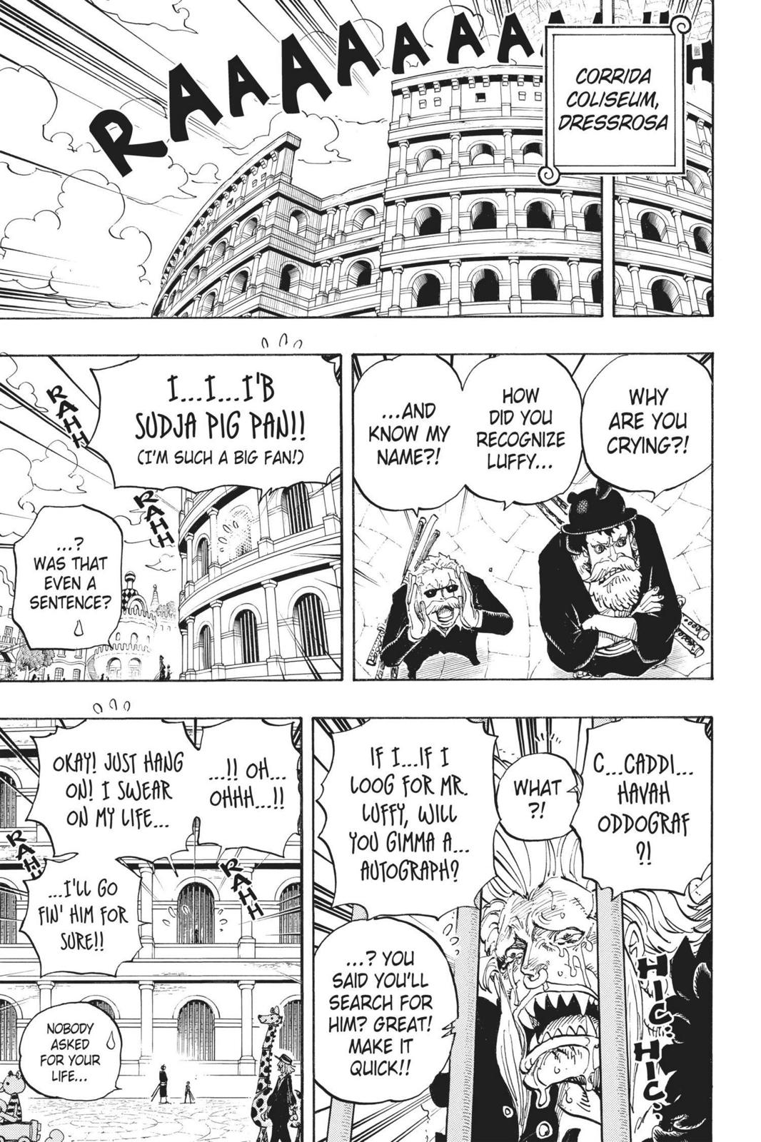 One Piece Manga Manga Chapter - 725 - image 8
