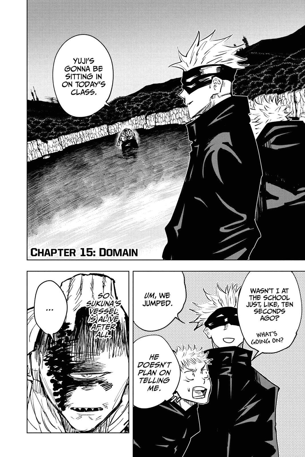 Jujutsu Kaisen Manga Chapter - 15 - image 4