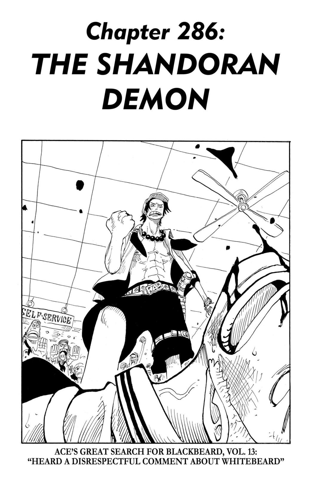 One Piece Manga Manga Chapter - 286 - image 7