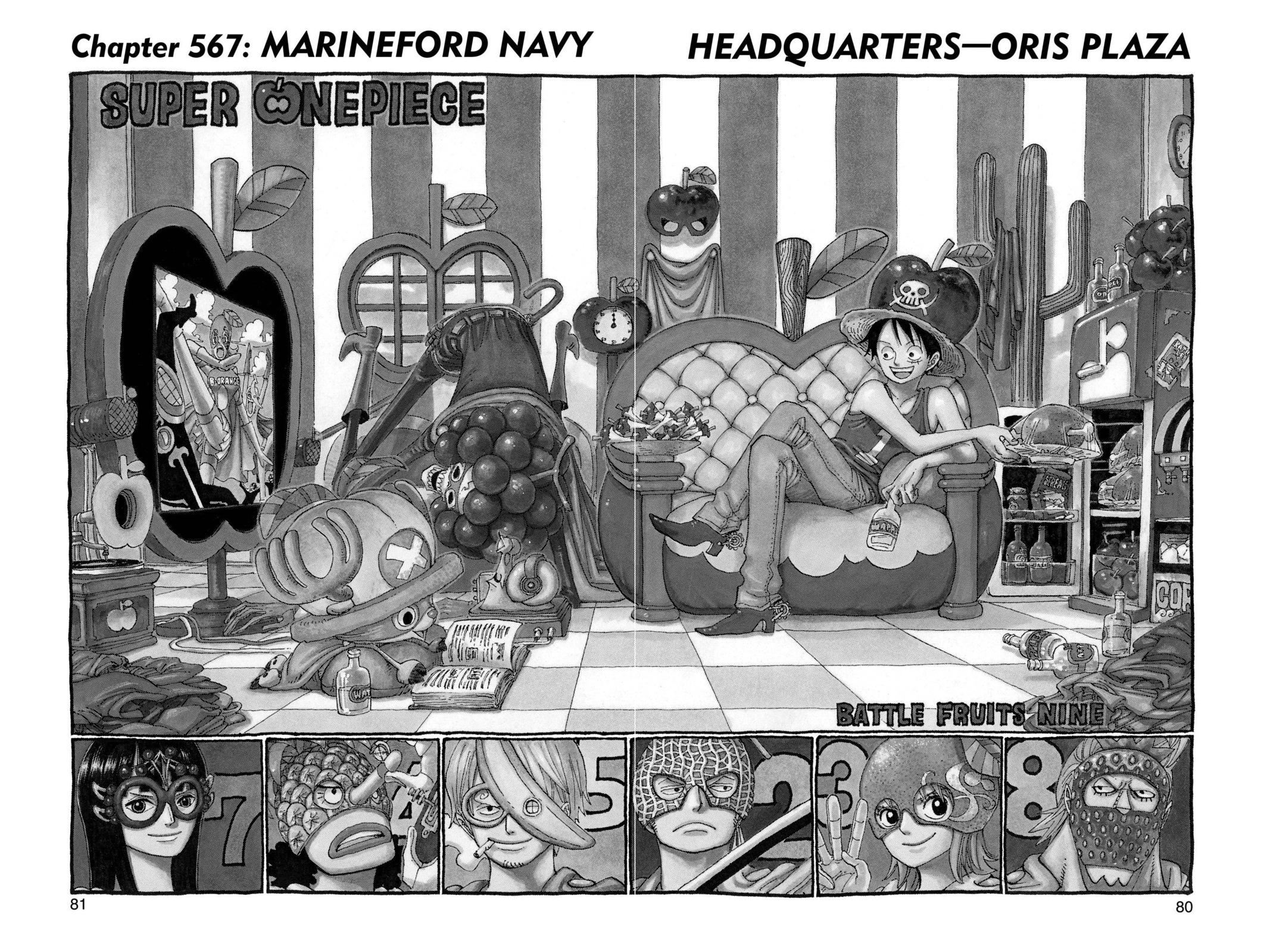 One Piece Manga Manga Chapter - 567 - image 1