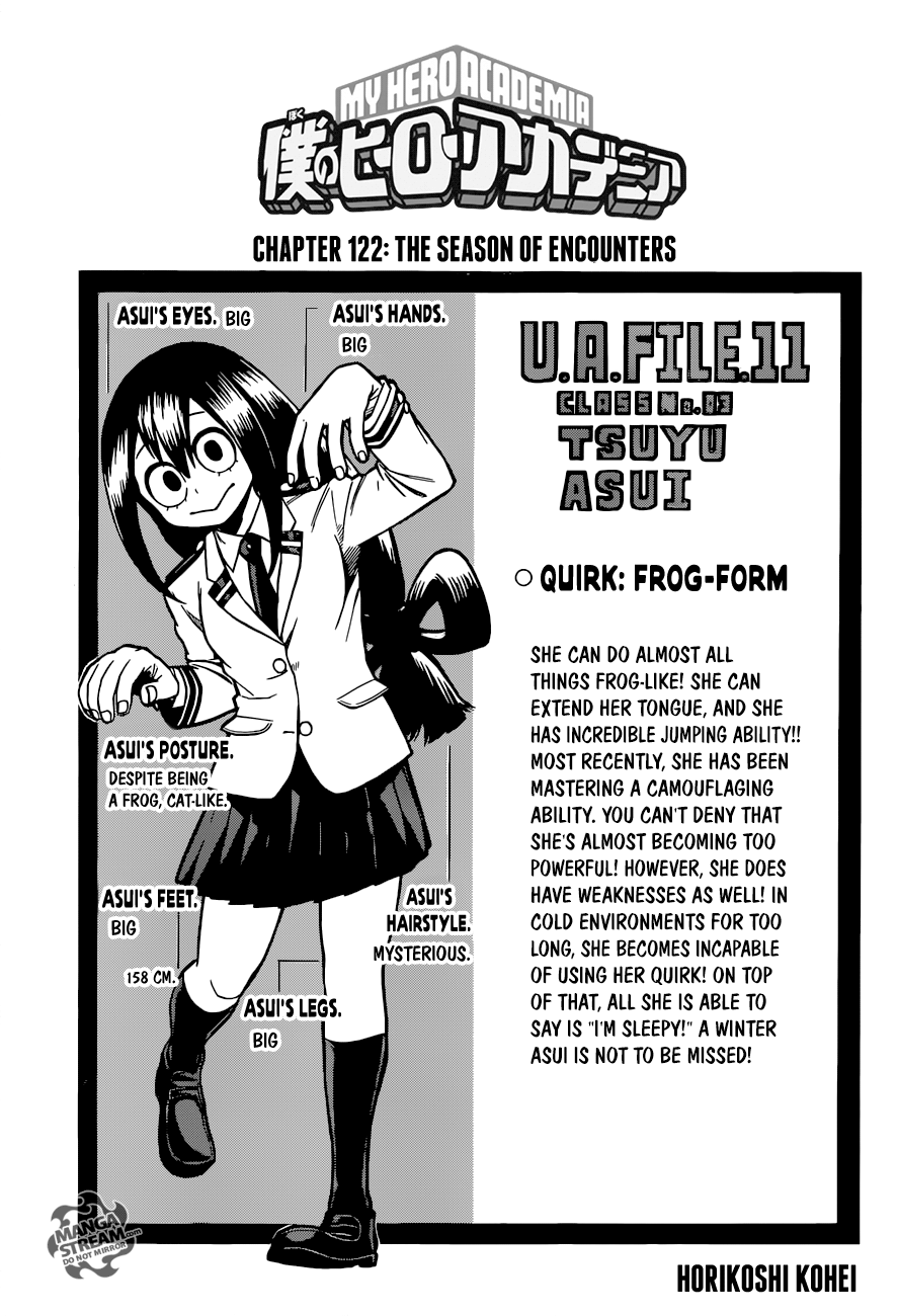 My Hero Academia Manga Manga Chapter - 122 - image 1