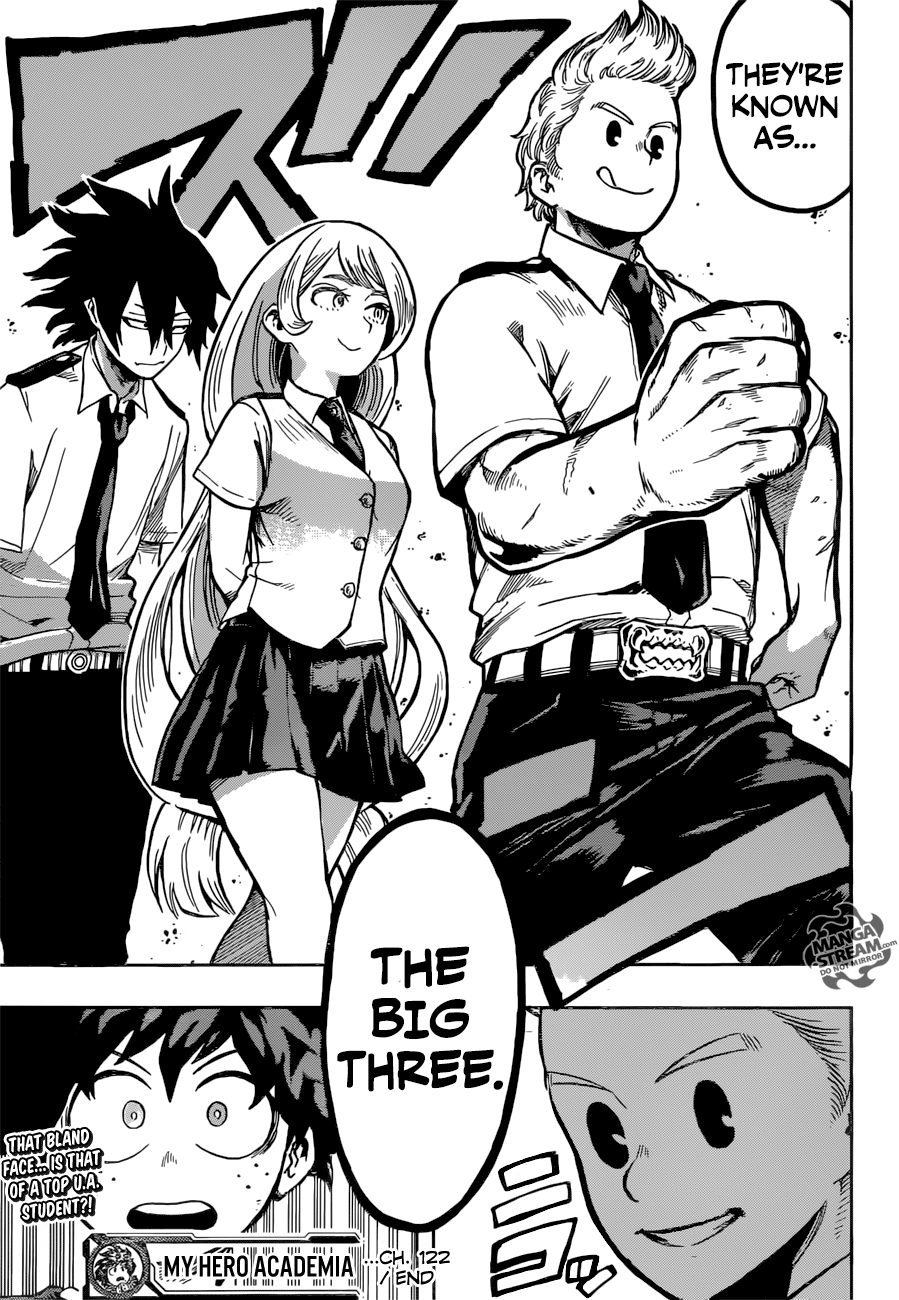 My Hero Academia Manga Manga Chapter - 122 - image 18
