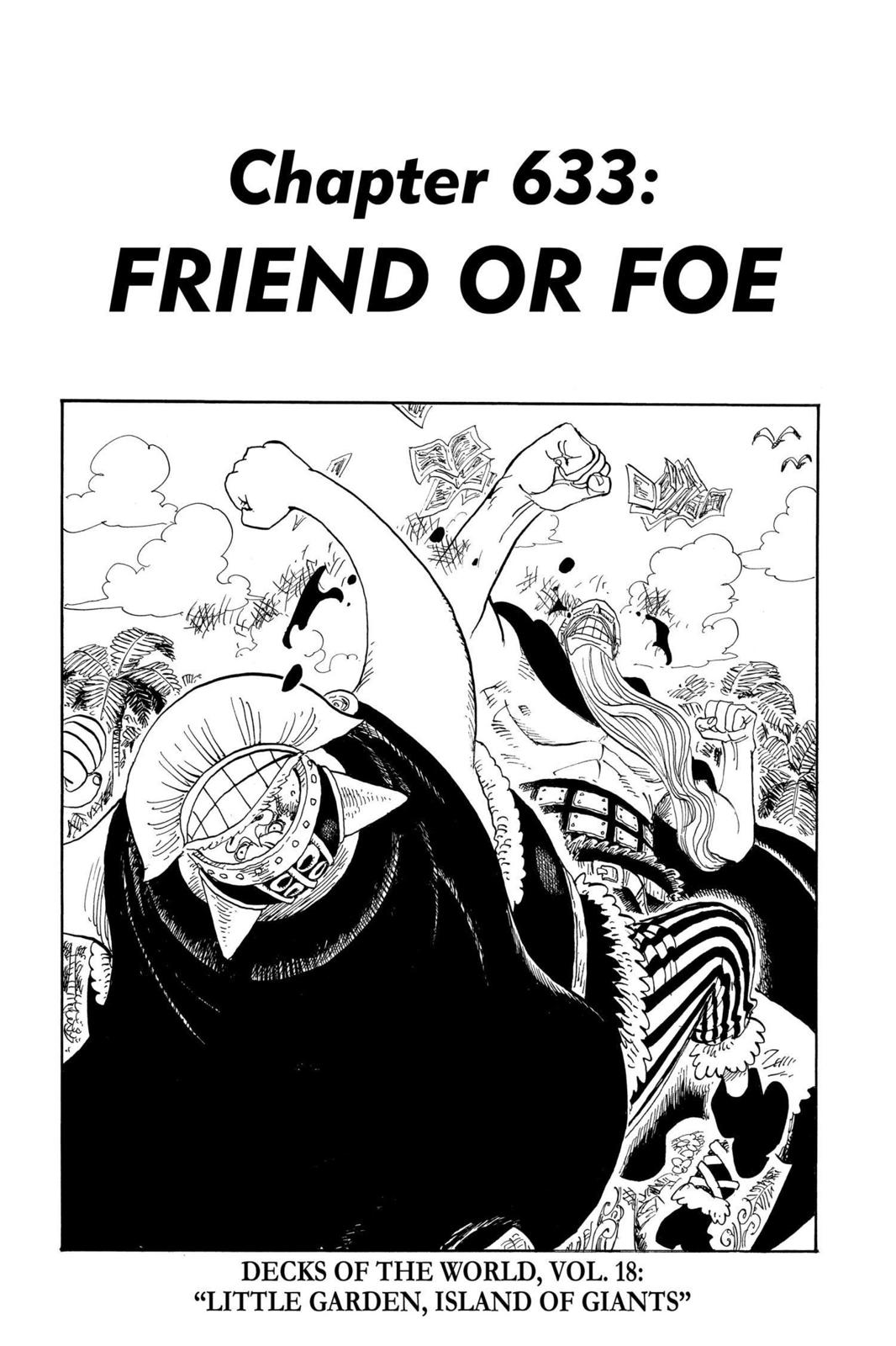 One Piece Manga Manga Chapter - 633 - image 1