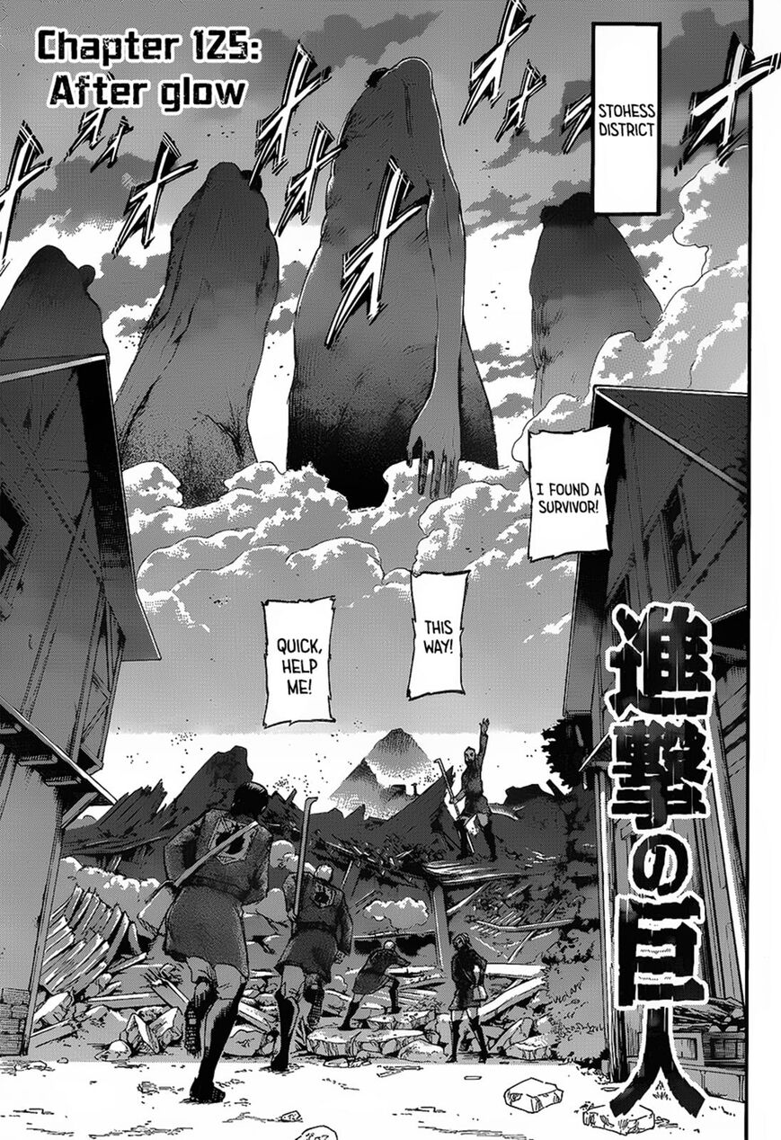 Attack on Titan Manga Manga Chapter - 125 - image 2