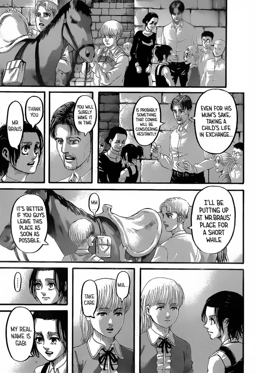 Attack on Titan Manga Manga Chapter - 125 - image 30