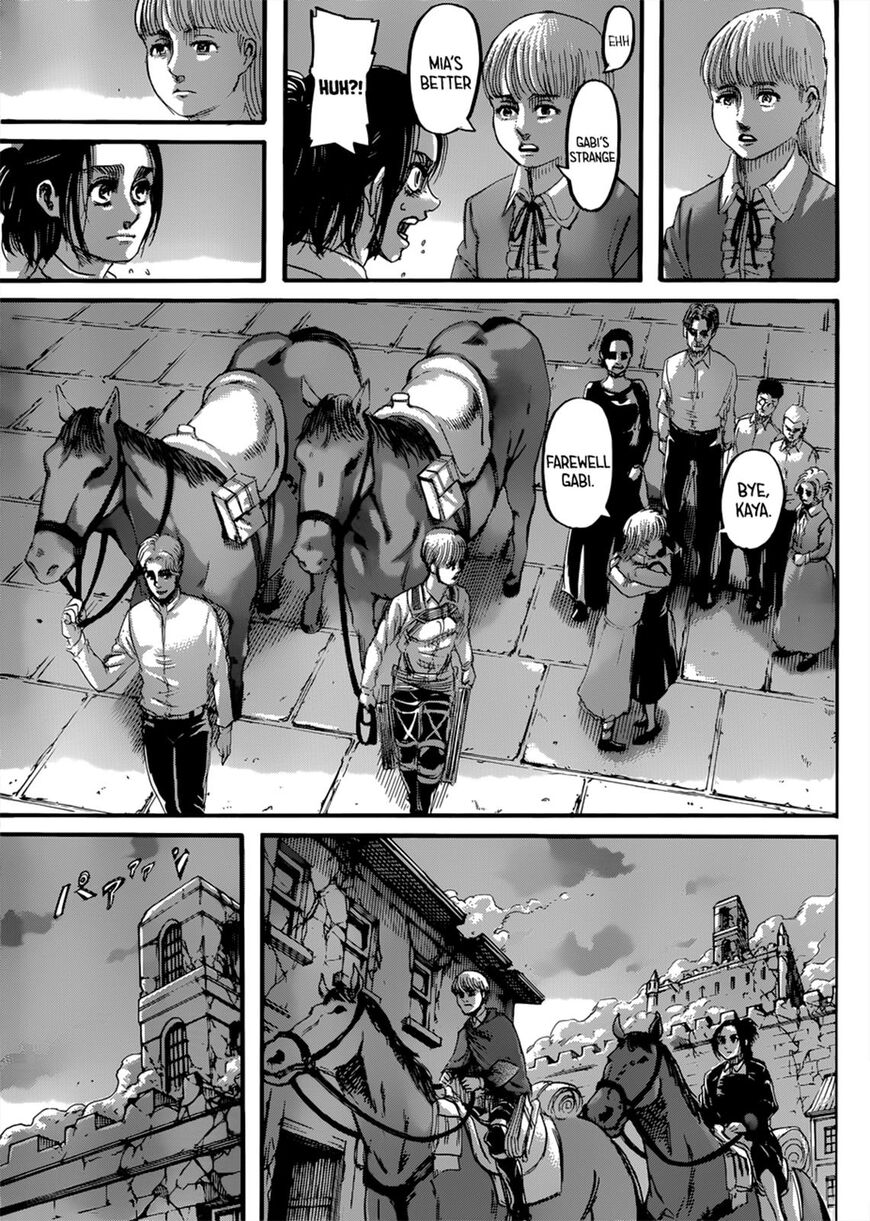 Attack on Titan Manga Manga Chapter - 125 - image 31