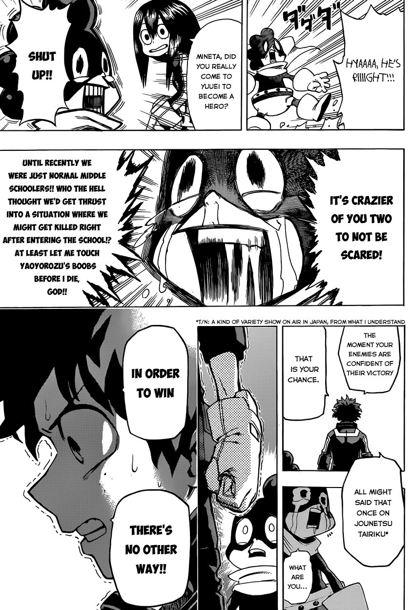 My Hero Academia Manga Manga Chapter - 15 - image 15