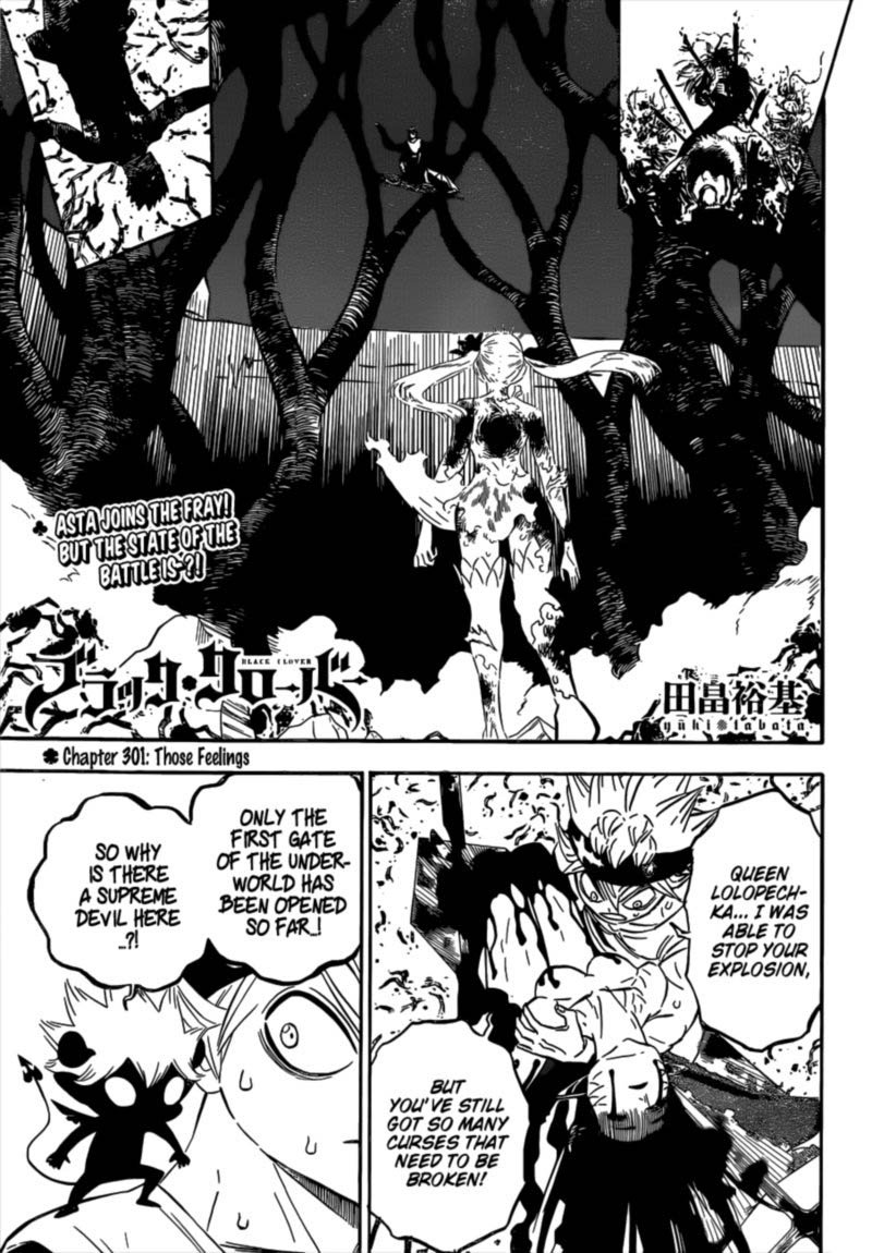 Black Clover Manga Manga Chapter - 301 - image 1