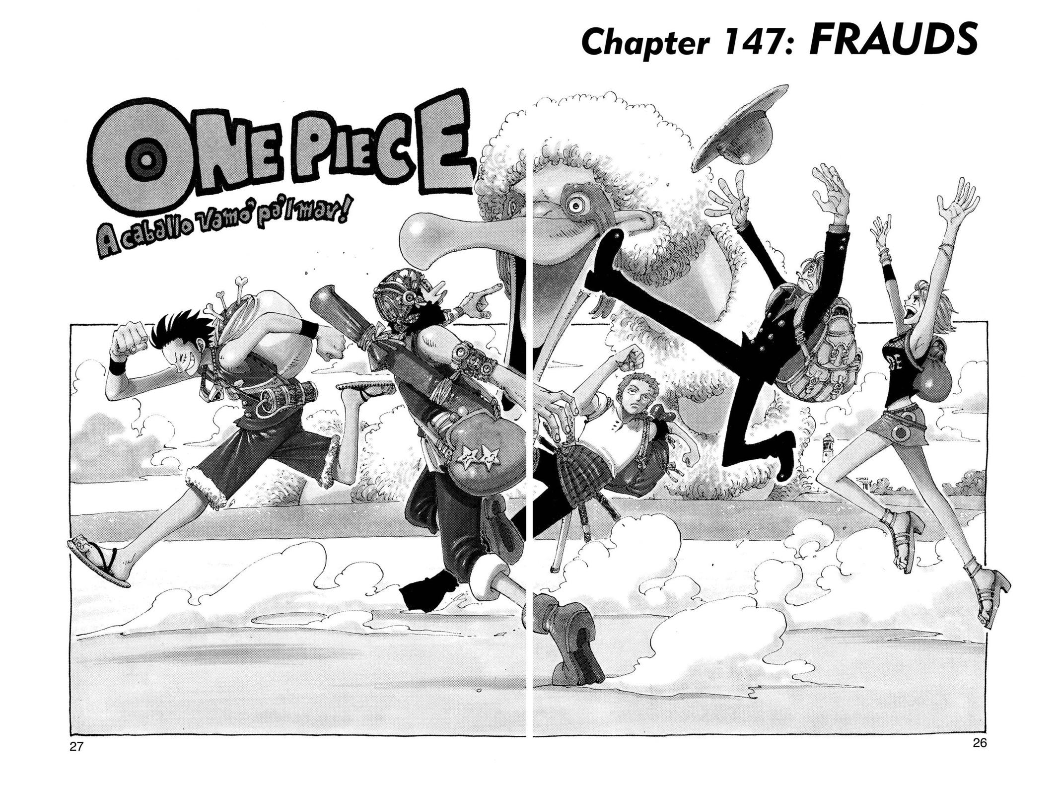One Piece Manga Manga Chapter - 147 - image 1