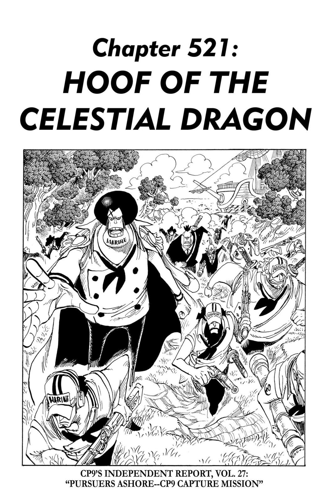One Piece Manga Manga Chapter - 521 - image 1