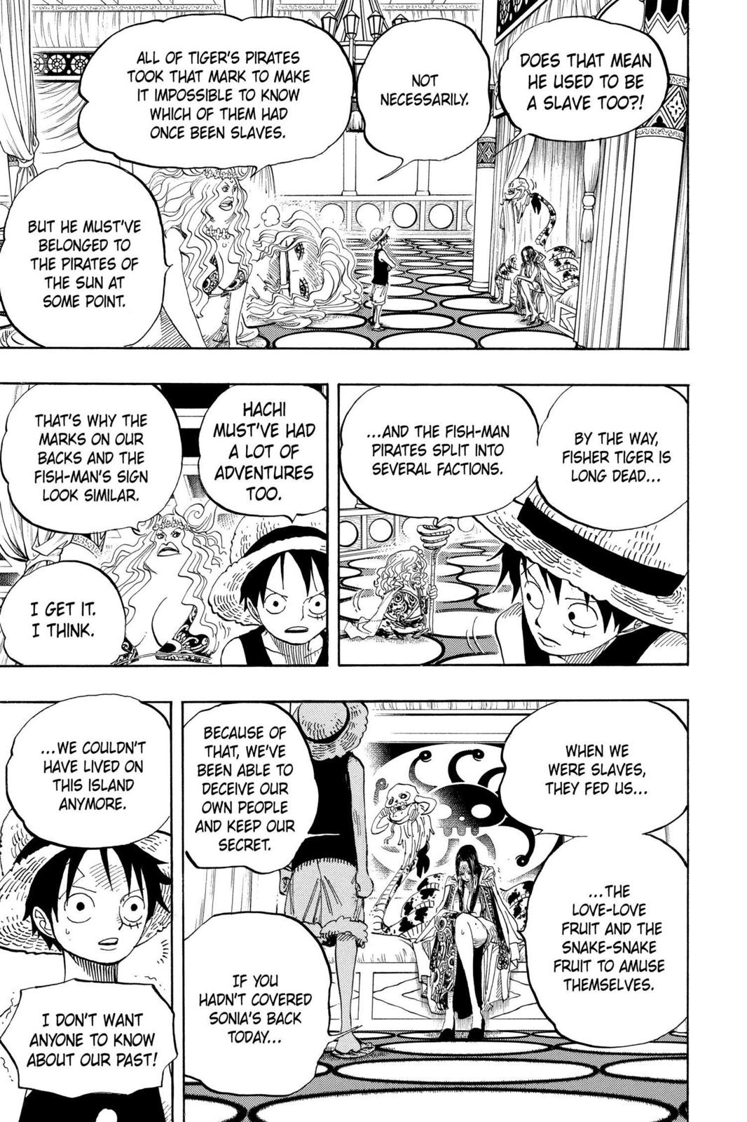 One Piece Manga Manga Chapter - 521 - image 17