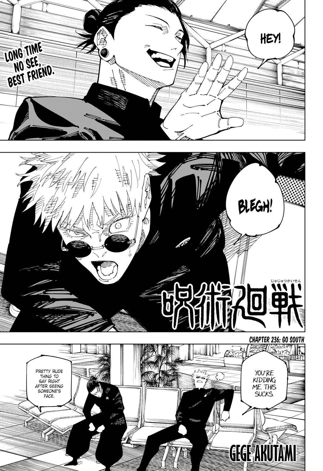 Jujutsu Kaisen Manga Chapter - 236 - image 1