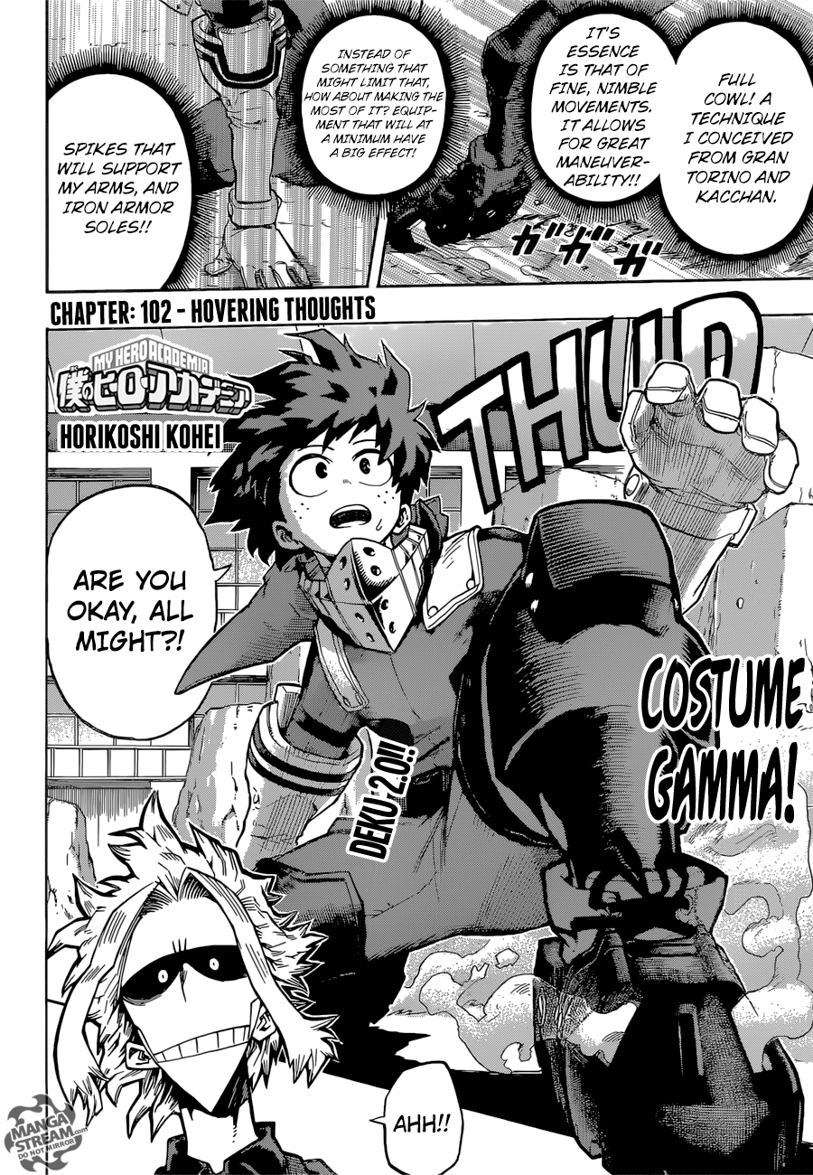 My Hero Academia Manga Manga Chapter - 102 - image 4