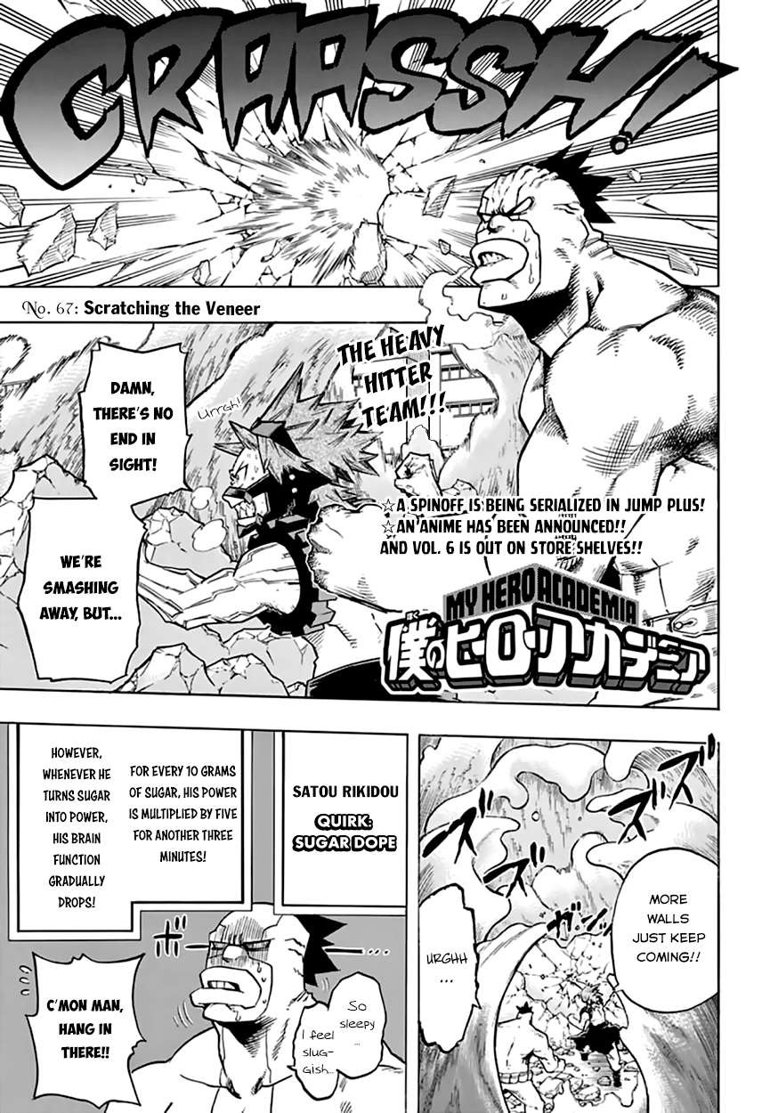 My Hero Academia Manga Manga Chapter - 67 - image 4