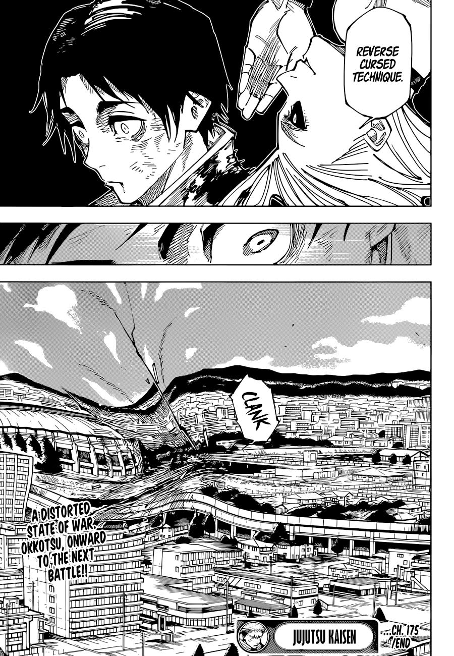 Jujutsu Kaisen Manga Chapter - 175 - image 19