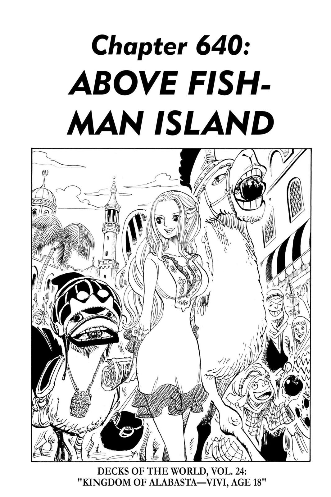 One Piece Manga Manga Chapter - 640 - image 1