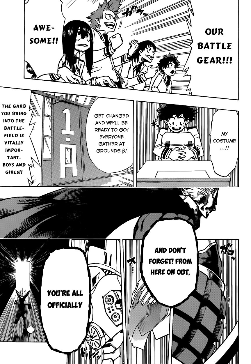 My Hero Academia Manga Manga Chapter - 7 - image 19