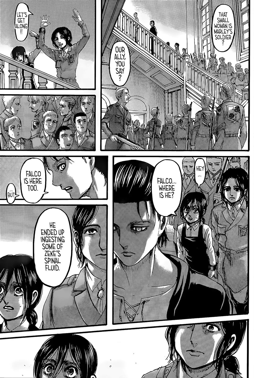 Attack on Titan Manga Manga Chapter - 116 - image 29