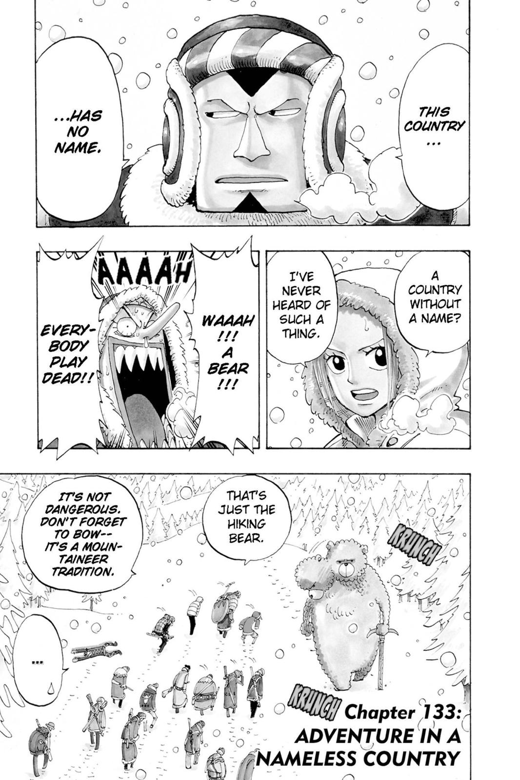 One Piece Manga Manga Chapter - 133 - image 1