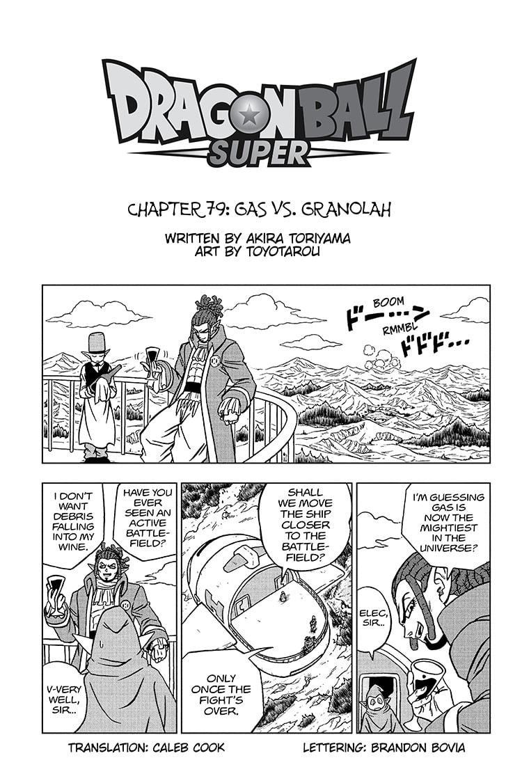 Dragon Ball Super Manga Manga Chapter - 79 - image 1
