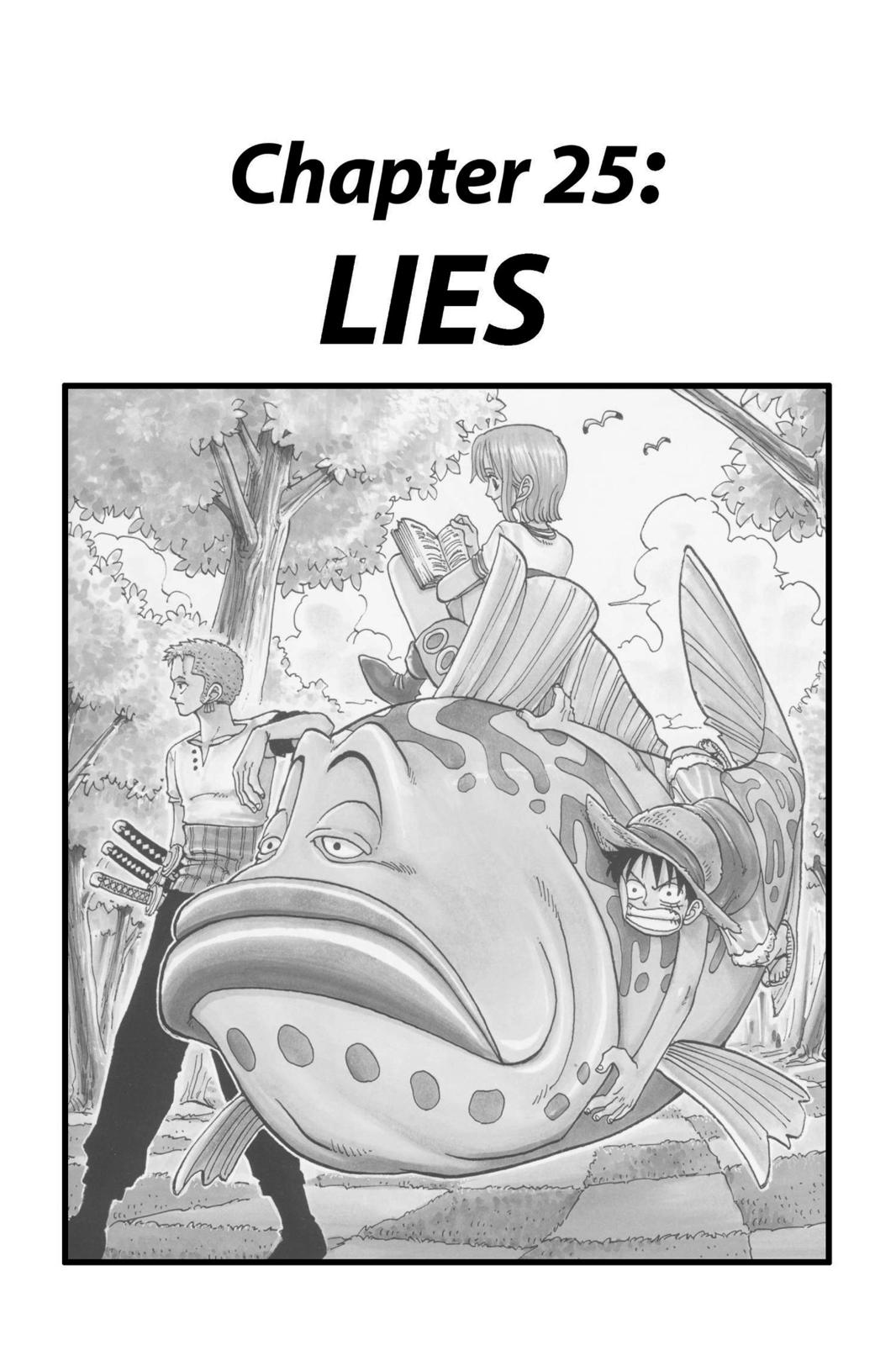 One Piece Manga Manga Chapter - 25 - image 1