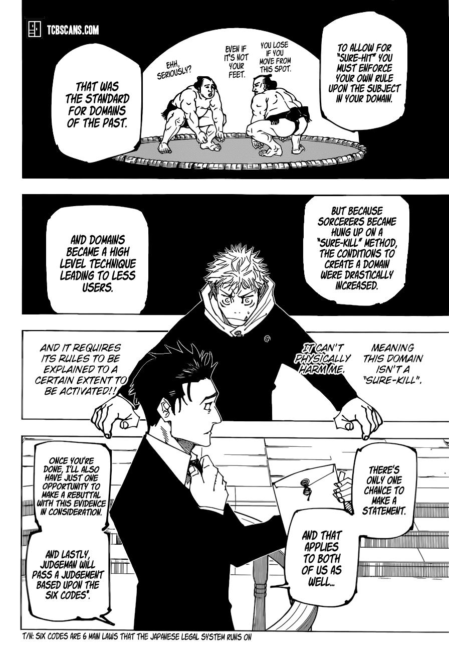 Jujutsu Kaisen Manga Chapter - 164 - image 7