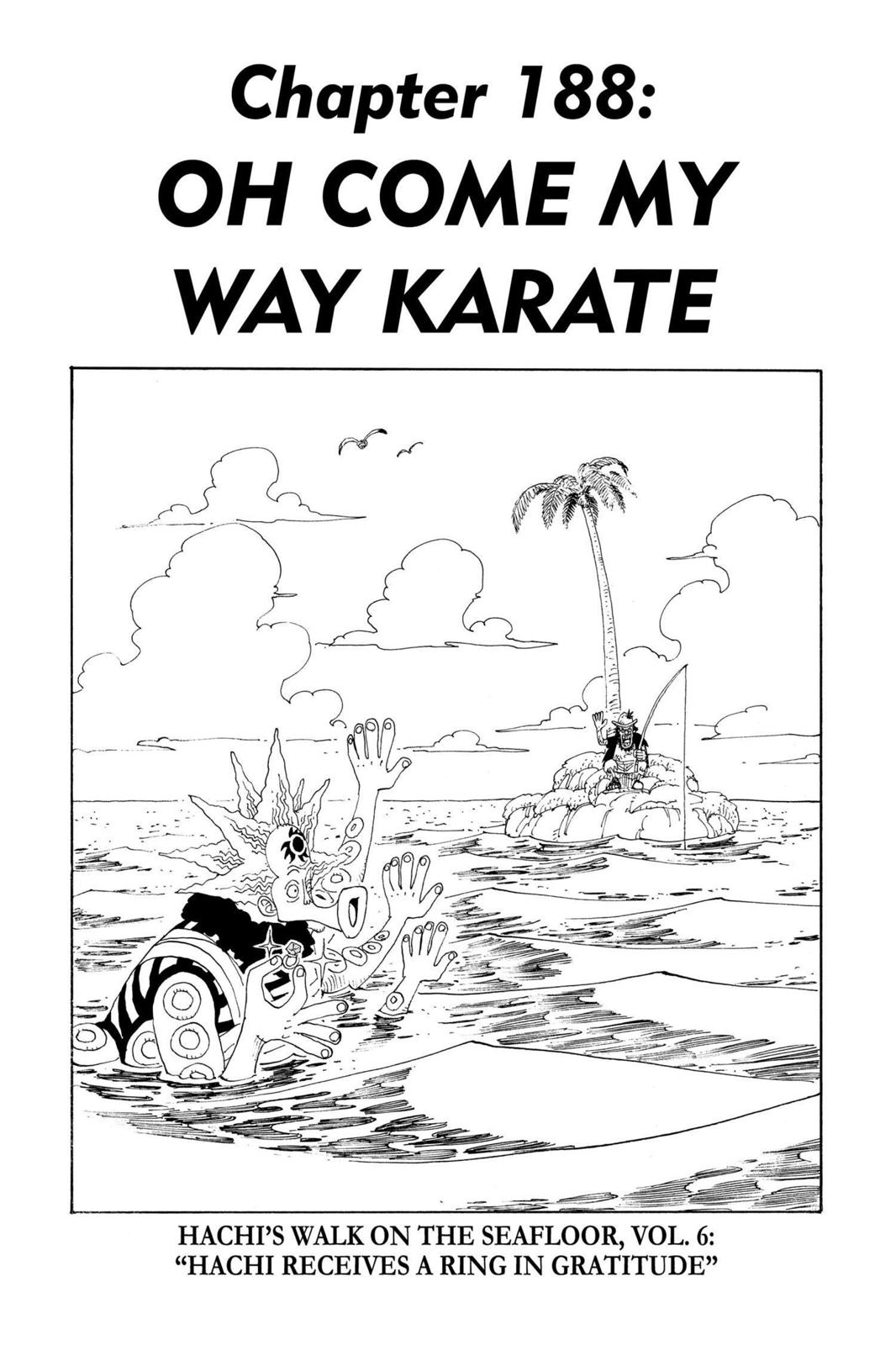 One Piece Manga Manga Chapter - 188 - image 1