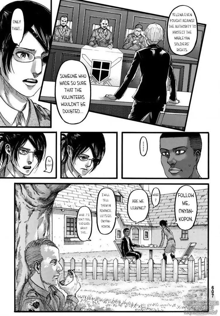 Attack on Titan Manga Manga Chapter - 110 - image 18