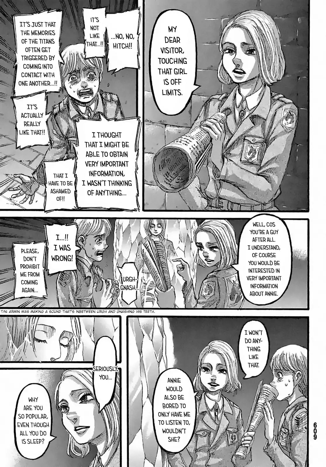 Attack on Titan Manga Manga Chapter - 110 - image 20