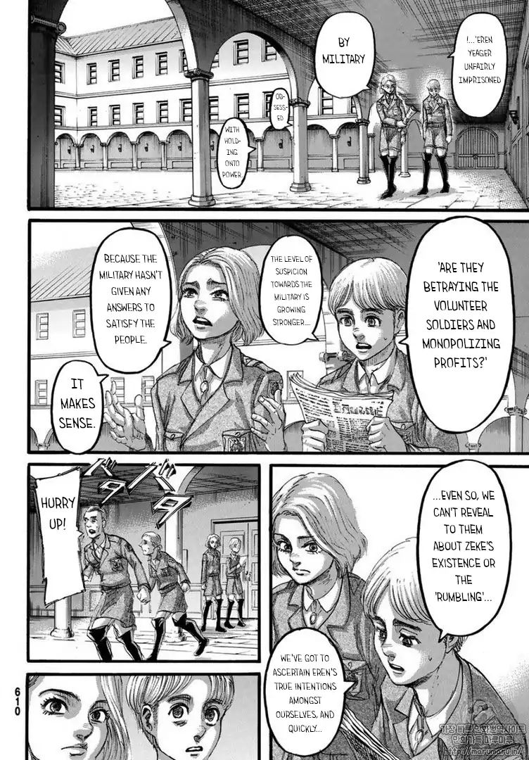 Attack on Titan Manga Manga Chapter - 110 - image 21