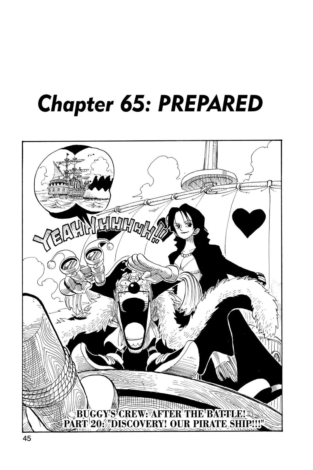 One Piece Manga Manga Chapter - 65 - image 1
