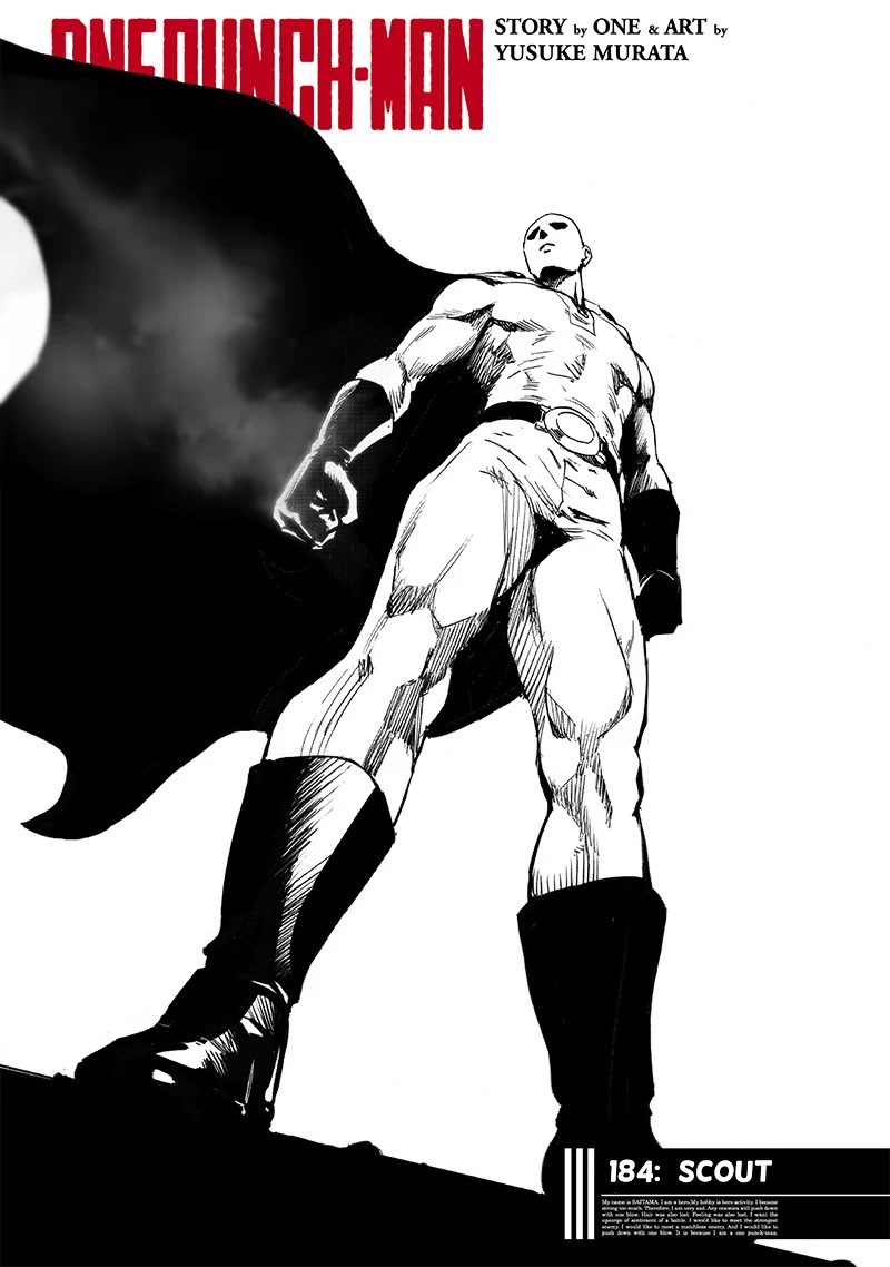 One Punch Man Manga Manga Chapter - 184 - image 1
