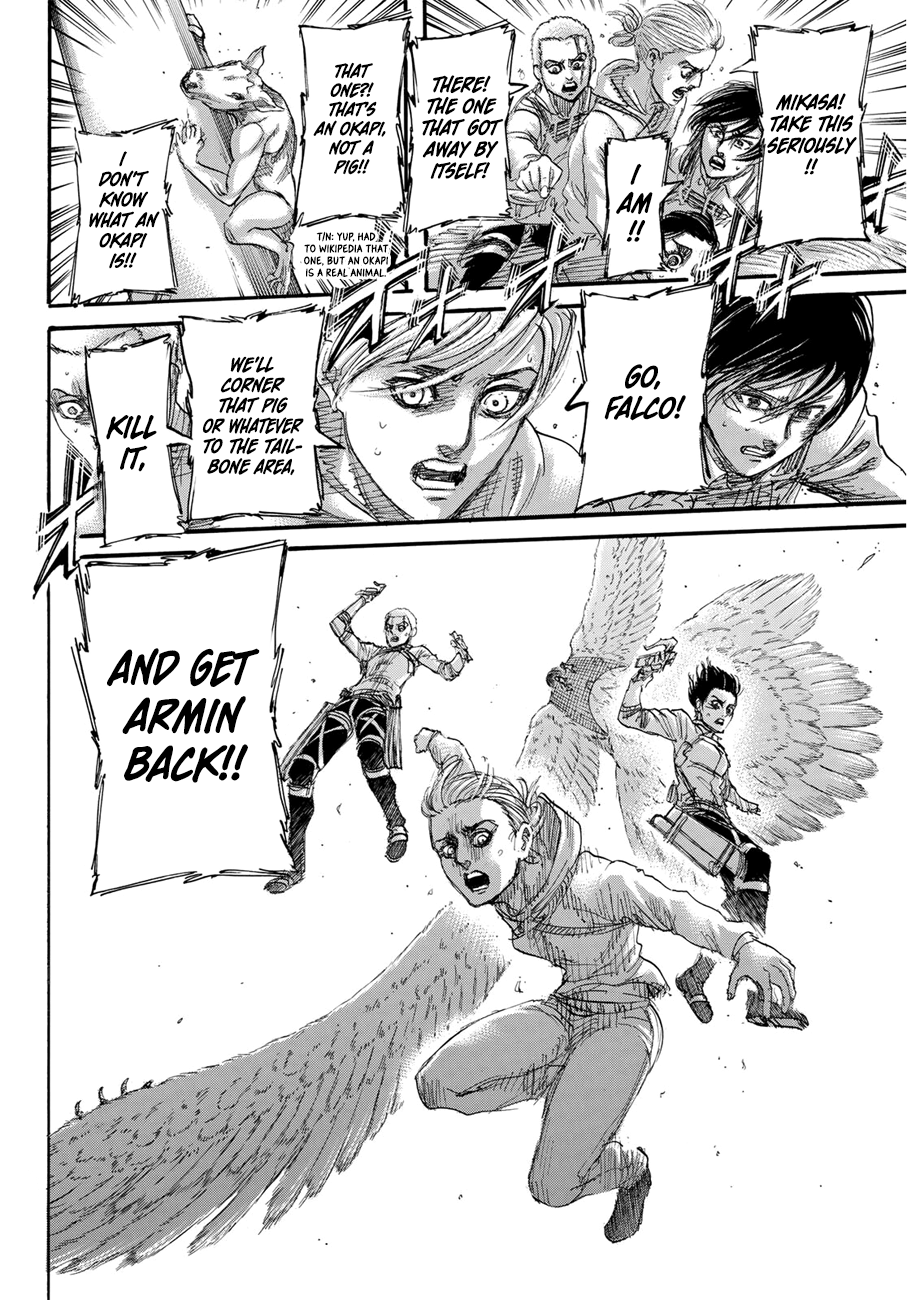 Attack on Titan Manga Manga Chapter - 136 - image 30