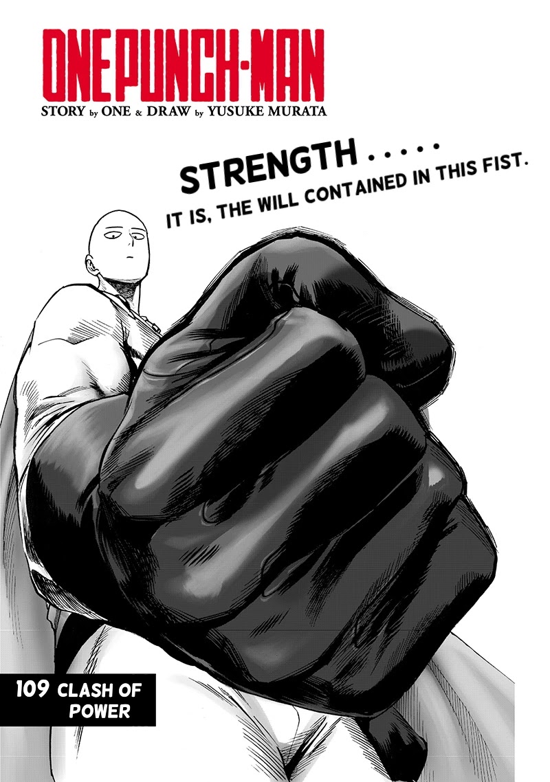 One Punch Man Manga Manga Chapter - 109 - image 1