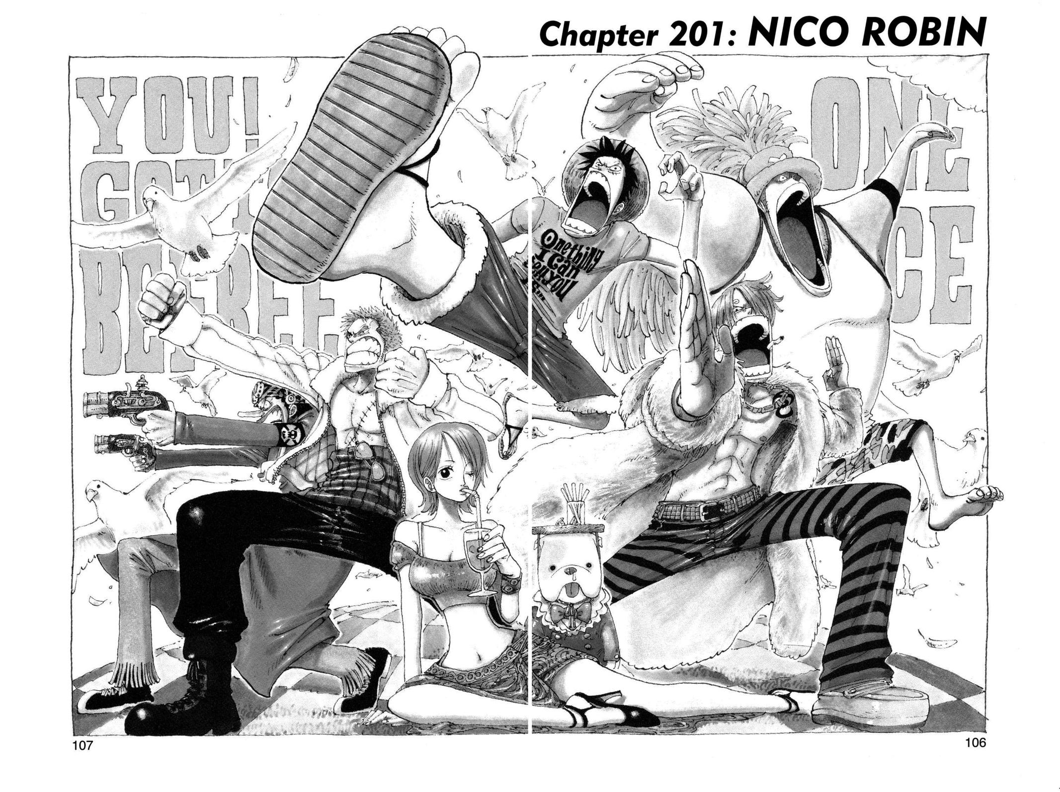 One Piece Manga Manga Chapter - 201 - image 1