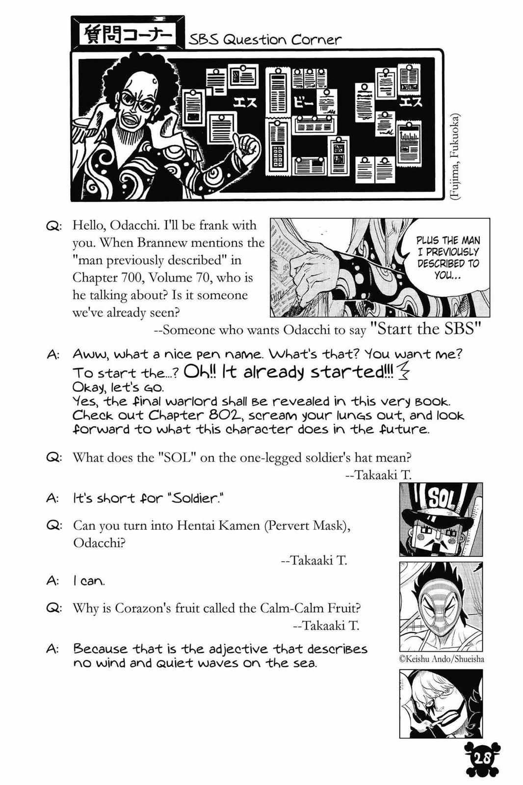 One Piece Manga Manga Chapter - 796 - image 27