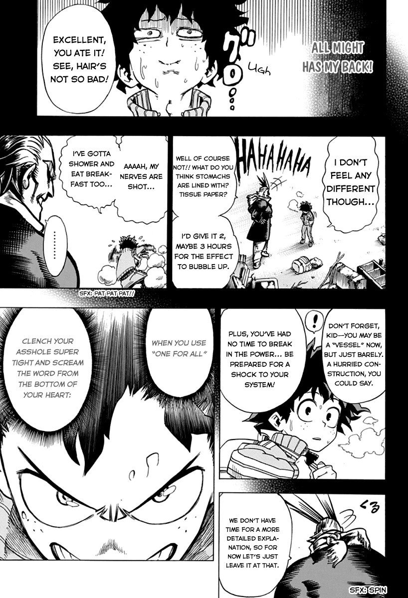 My Hero Academia Manga Manga Chapter - 3 - image 15