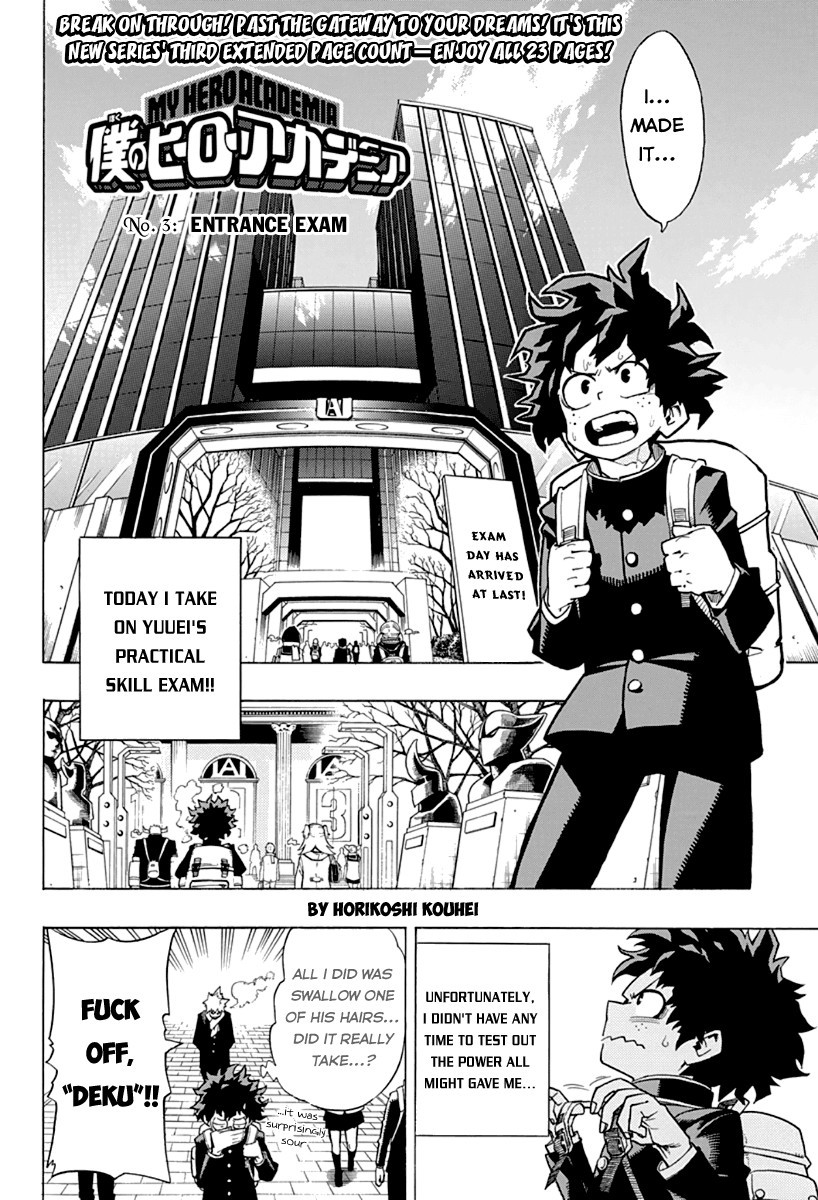 My Hero Academia Manga Manga Chapter - 3 - image 4
