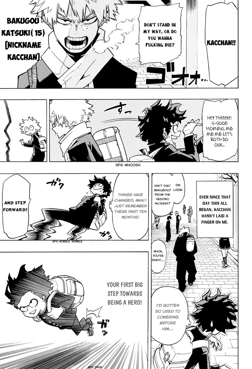 My Hero Academia Manga Manga Chapter - 3 - image 5