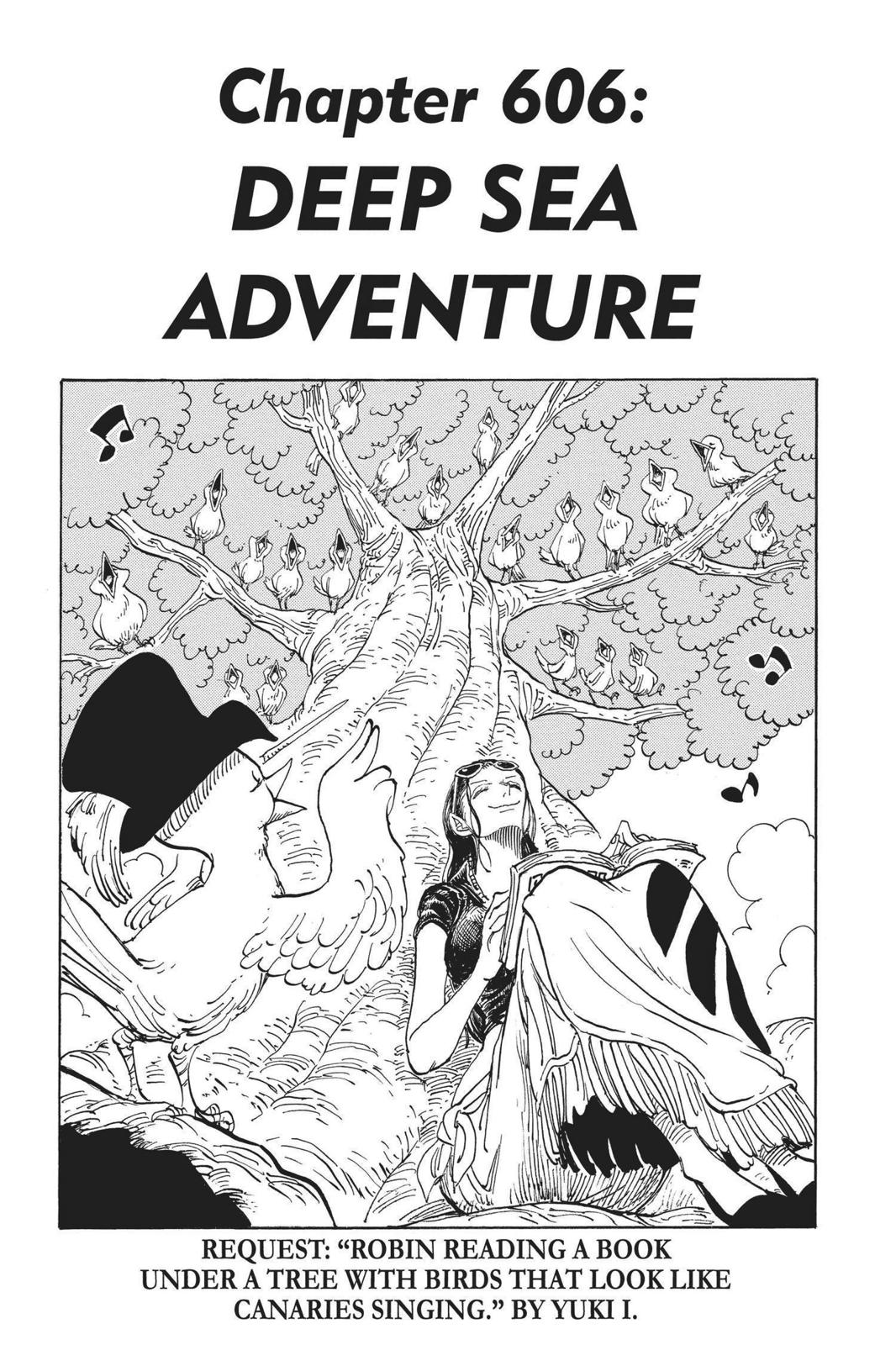 One Piece Manga Manga Chapter - 606 - image 1