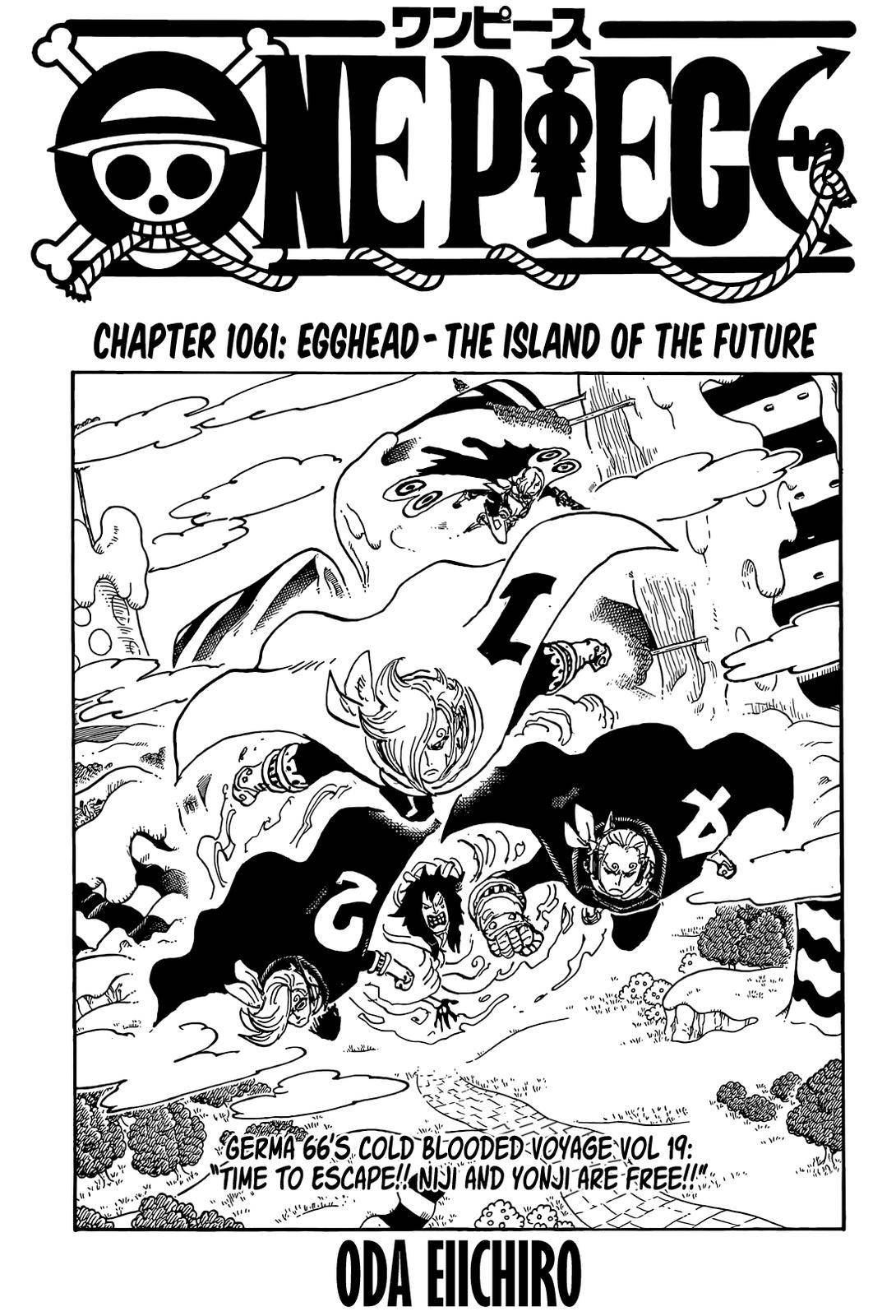 One Piece Manga Manga Chapter - 1061 - image 1
