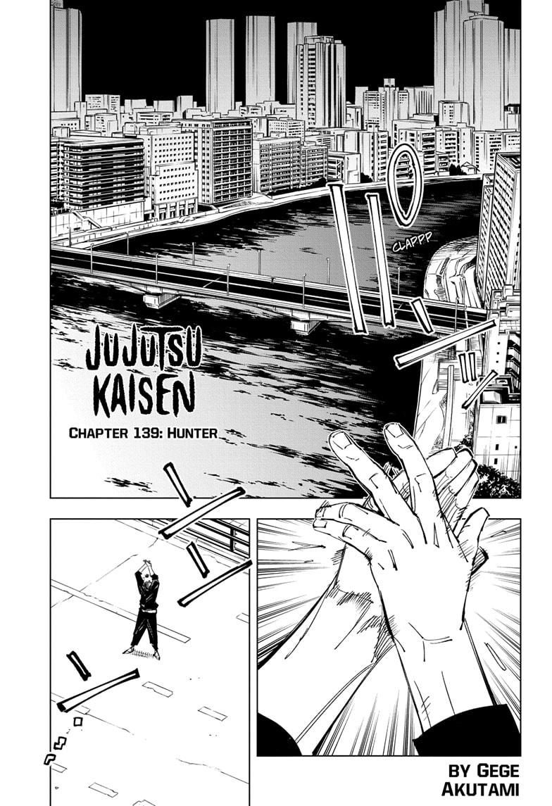 Jujutsu Kaisen Manga Chapter - 139 - image 1